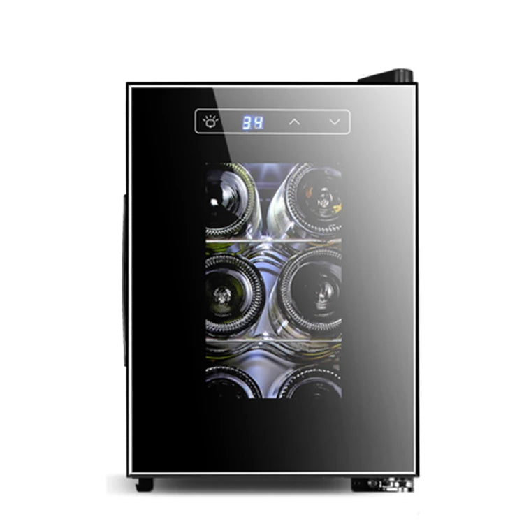 6 Bottle Portable Thermostatic Wine Cabinet Air Cooling Fridge Wine
