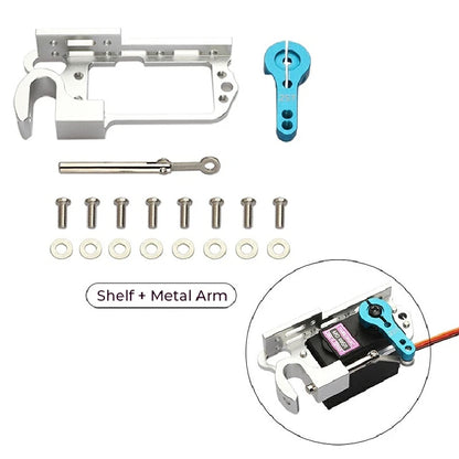 Drone Air Drop Device Waterproof Bait Dropper Servo Release Hook for Fishing Boat Rescue Rope Drop Delivery Throwing System