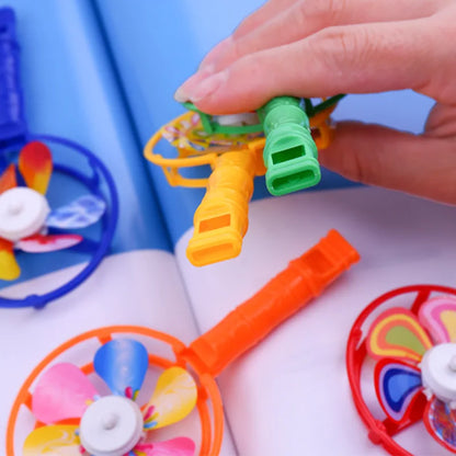 10-30 Pcs Kids Party Favors Bulk Toys Gift Kids Whistle Windmill Toy Pinata Stuffing Carnival Prizes Boys Girls Birthday Gifts