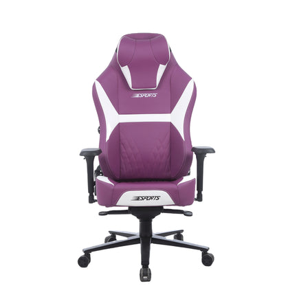 High Level Moulded Foam Combined PU Gamer Leather Chair with Memory Headrest Ergonomic Gaming Chair Silla Reclining Functional