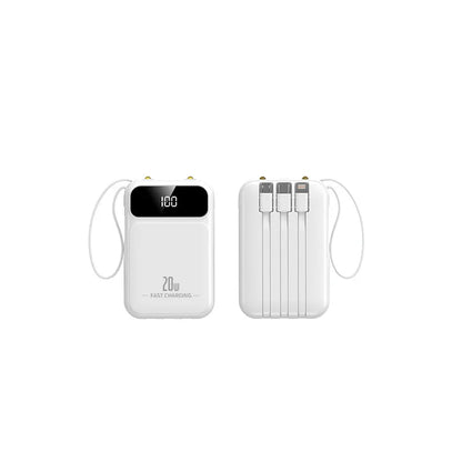 20000mAh Mini Power Bank Fast Charge Powerbank CCC Portable External Battery for iPhone Xiaomi Huawei Samsung