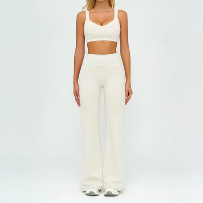 Yoga Suit 2PCS Women Tracksuits Sports Outfits Gym Clothes Running Sports Bra Suits Female Workout Yoga Clothes Athletic Wear