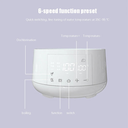 1.2l Electric Water Kettle Thermostatic Milk Regulator Baby