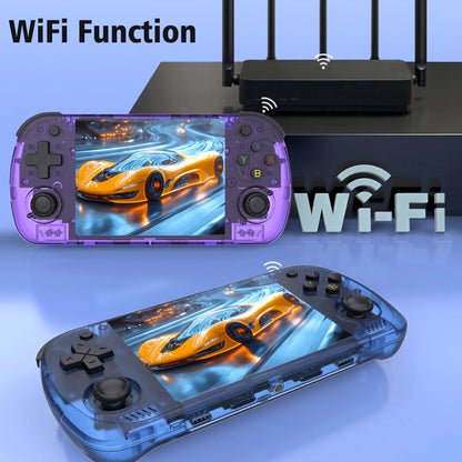 BOYHOM R36H PRO Retro Handheld Video Game Console Linux System 4.2 Inch IPS Screen R36HPROMAX Portable Pocket Video Player 64GB