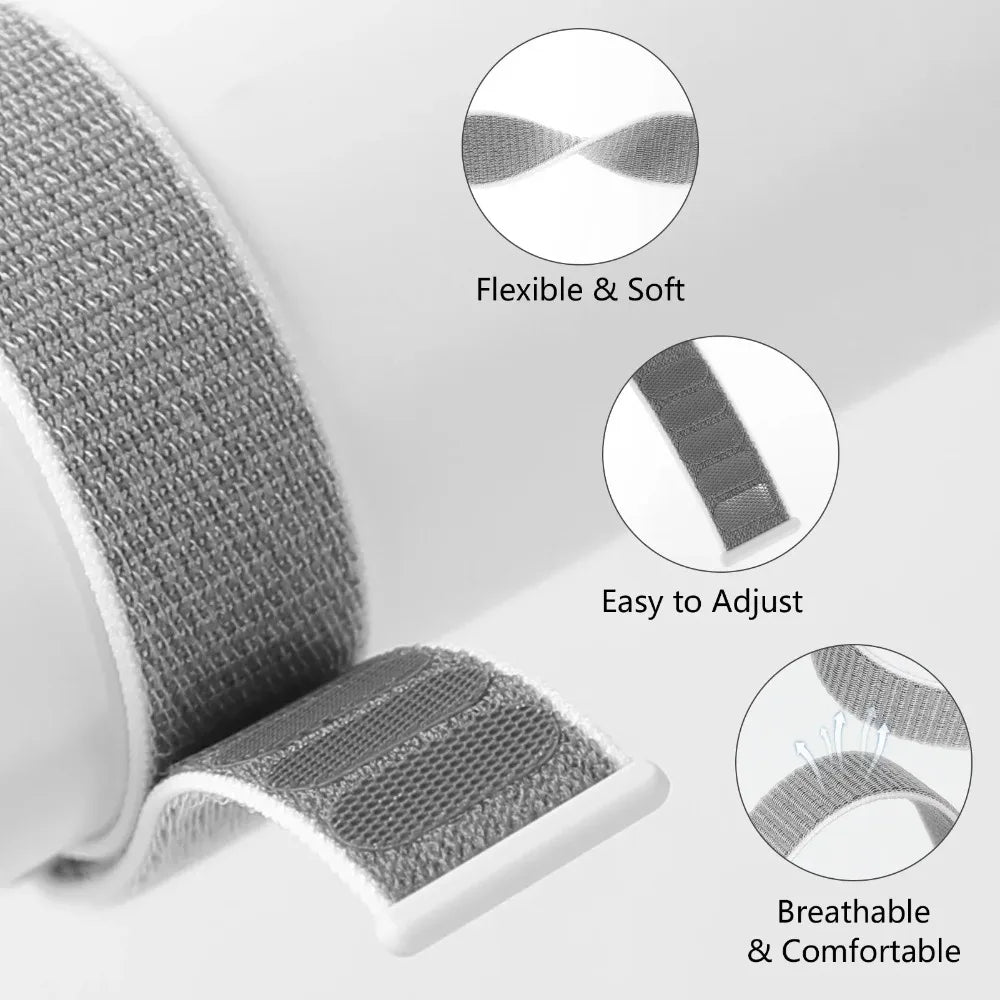 Nylon Sports Strap for Redmi Watch 6 Active 6 Lite Bracelet Correa Redmi Watch 6 5 4 Xiaomi Mi Band 10 Pro 9 Pro 8 Pro Wristband