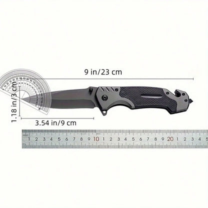 Folding Pocket Knife | Stainless Steel Blade, Plastic Handle | Camping & Outdoor Carry