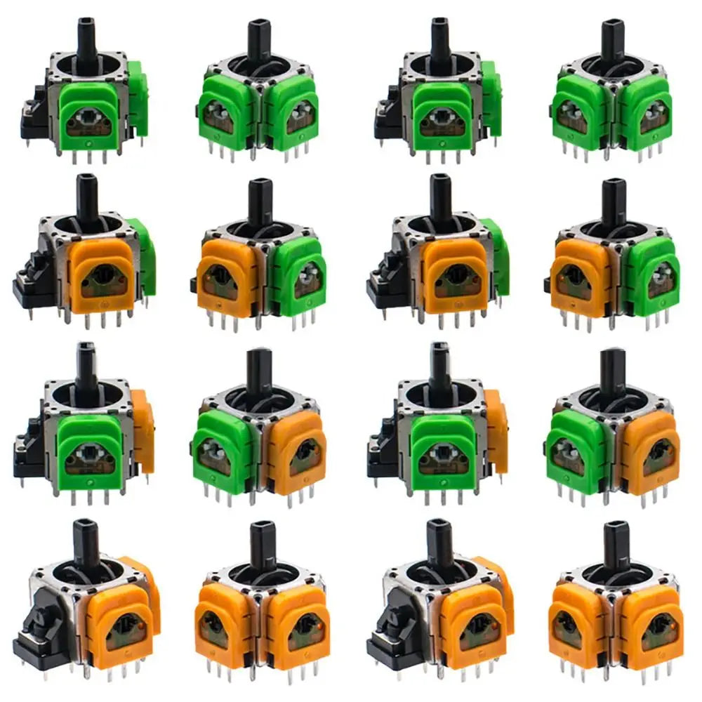 3D Analog Sensor Hall Effect Joystick No Drift High Precision Controller Thumb Stick Power Saving for PS5/PS4/Xbox/Switch Pro