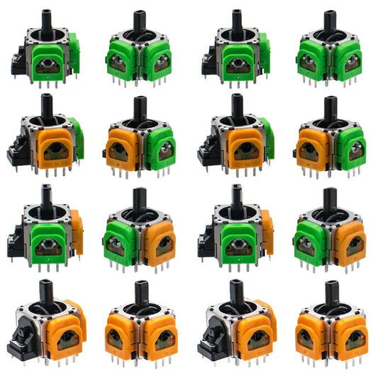 3D Analog Sensor Hall Effect Joystick No Drift High Precision Controller Thumb Stick Power Saving for PS5/PS4/Xbox/Switch Pro