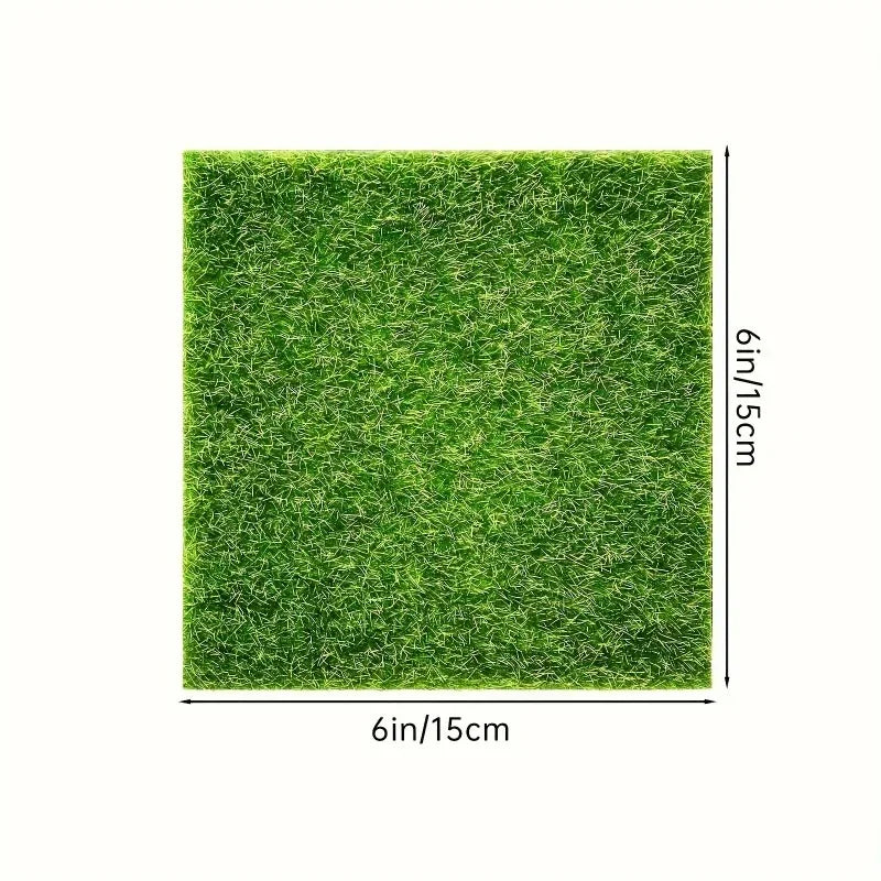 1PC Mini Artificial Lawn Grass Terrariums DIY Micro Landscape Decoration Fake Moss Bonsai Miniatures Garden Ornament