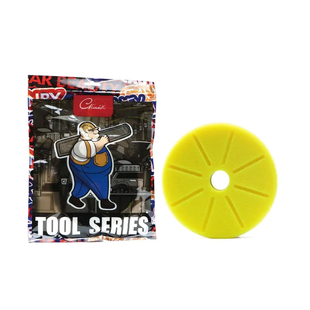 5 Inch Buffing Polishing Pads Flat Foam Sponge Waxing Pad Kit Tool For Car Polisher Buffer Auto Care Buffing Pads