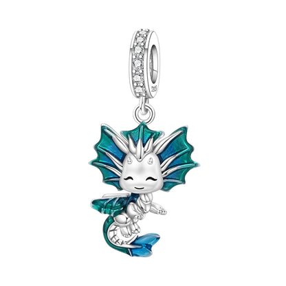 Hot Sale 925 Sterling Silver Dog Cat Cute Pet Animals Pendant Birthday Party Gift for Women Bangle Bracelet Necklace DIY Jewelry