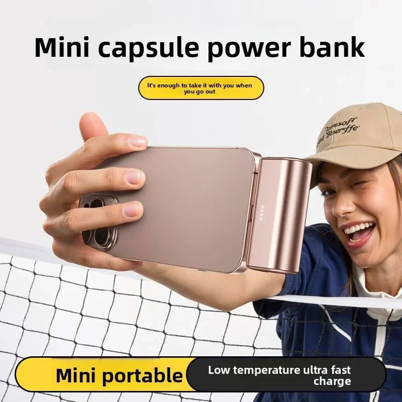 Lenovo 22.5W Fast Charging 500000mAh Mini Portable Charger USB-C Power Bank Suitable For IPhone 16/15 Series And Android Devices