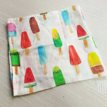 New Cotton Baby Blankets Newborn Soft Cotton Baby Blanket Muslin Swaddle Wrap Feeding Burp Cloth Towel Scarf Baby Stuff 58x58cm