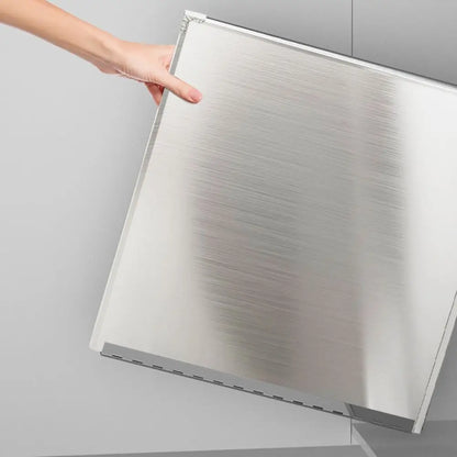 Stainless Steel Oil Splatter Guard Windproof Foldable Anti Splatter Shield 2 Sheet Silver Splash Proof Baffle Gas Stove