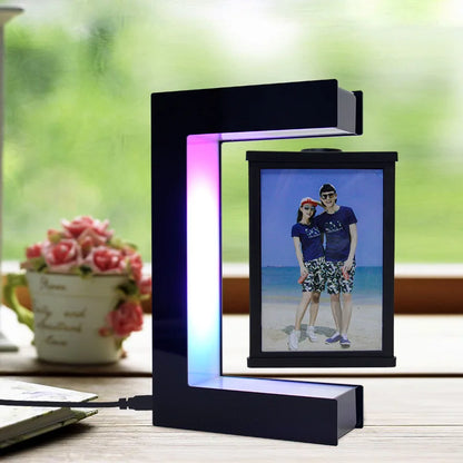 Magnetic Levitation Photo Frame for Hanging Photos Creative Birthday Gift Home Decoration Item Decorative Craftwork