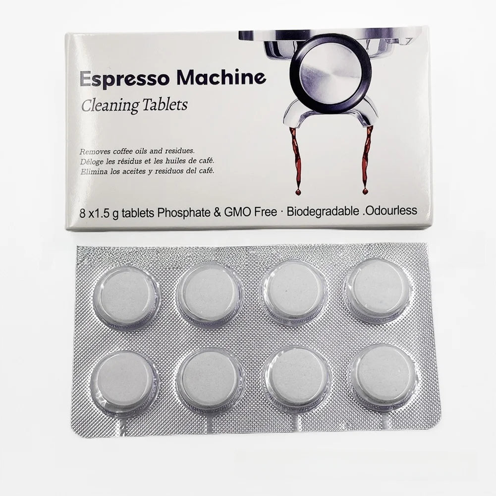 8PCS Cleaning Tablet  For Breville Coffee Machine Clean Tablet Descaling Tablet Espresso Machines Water Tank Cleaning Accessorie