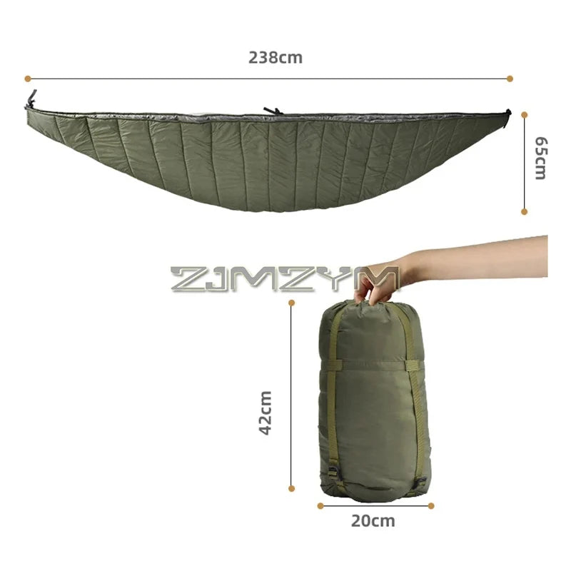 Camping Hammock Underquilt Full Length Big Size Under Quilts for