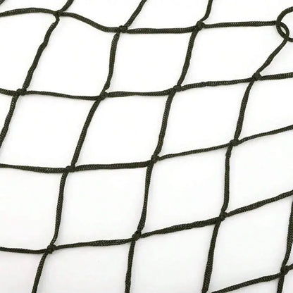 Outdoor Gear - Thickened Mesh Camping Hammock, Nylon Rope Single-Person Mesh Hammock