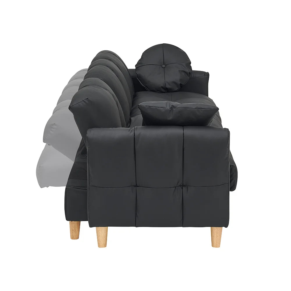 86.61-inch Fabric Sofa Convertible Into A Sofa Bed And Equipped With Storage Function Suitable For Use In Meeting Rooms Living Rooms And Bedrooms