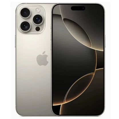 Original Unlocked iPhone 16 Pro Max Dual eSIM Cellphone 8GB RAM iOS 18 Smartphone 99% NEW US version