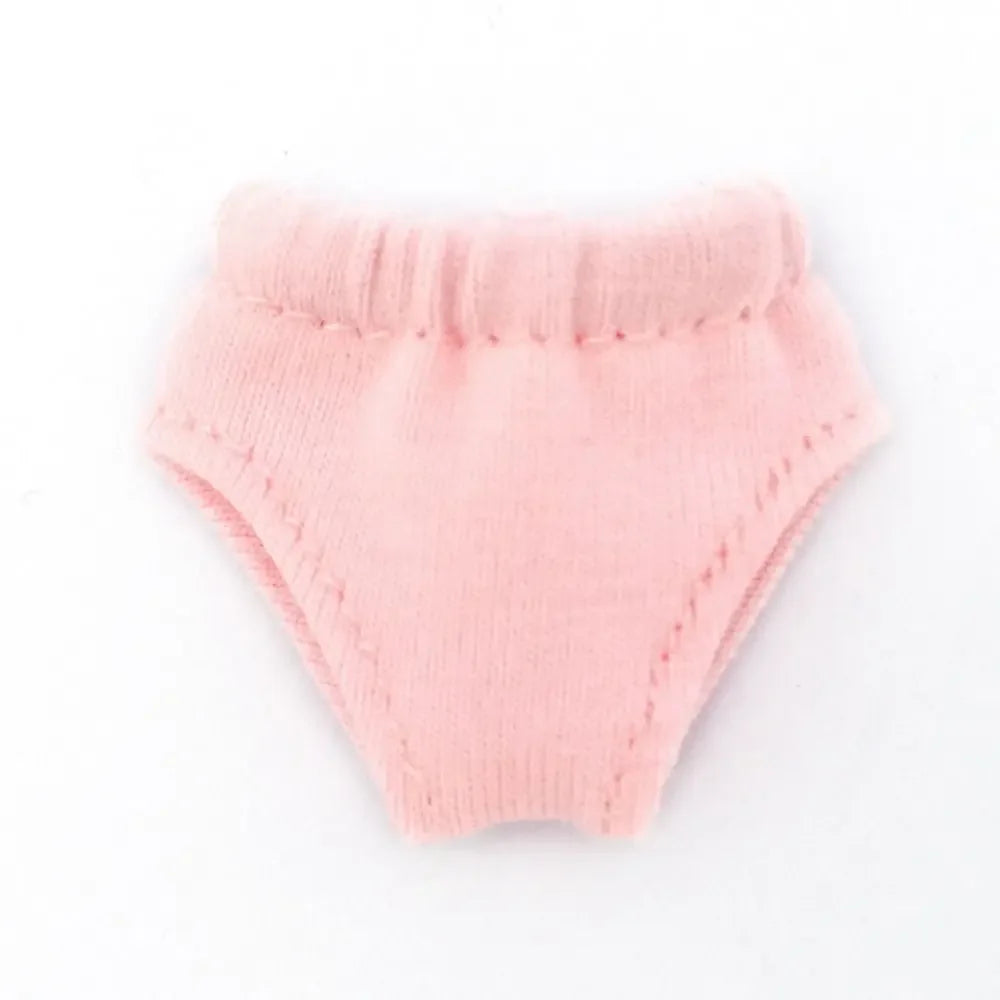 Cute OB11 Doll's Underwear DIY Elasticity Cotton Underwear 12 Colors Briefs Underwear