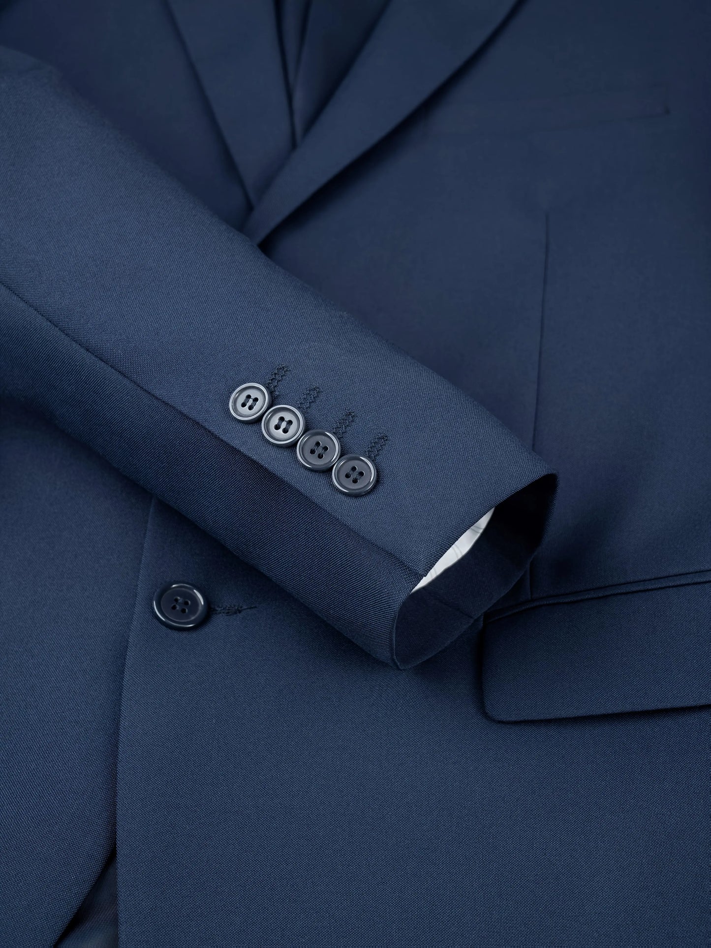 TweedLad Men's 2-Piece Business Casual Suit Two-Piece Slim Fit Classic Notched Lapel Single-Breasted Suit