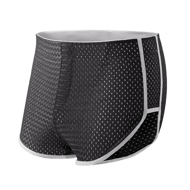 Men's Arrow Pants Ice Silk Underwear Boys Summer Teenagers Boxer Shorts Loose Personalized Trendy Boxer Briefs