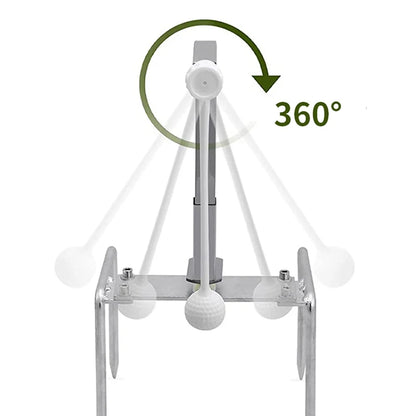 Golf Beginner Swing Trainer With 360 ° Automatic Return Racket Indoor Simulation Equipment Practice Accessories