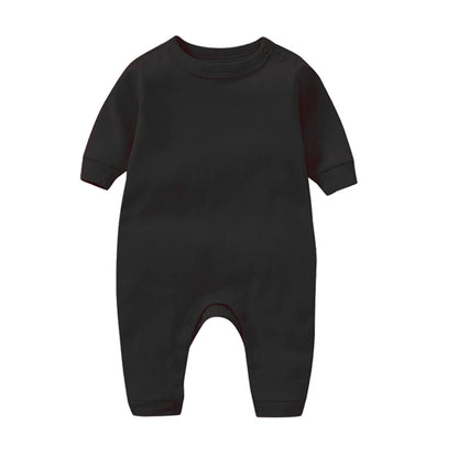 100% Cotton Baby Girl Jumpsuit Boy Rompers Solid Grows One-Pieces Newborn Sleepsuits Roupa De Bebe Jumpers Spring Autumn White
