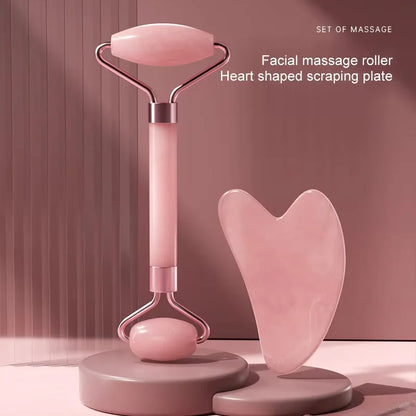 Gua Sha Massage Board Neck Anti Wrinkle Massager Tool Facial Skin Lifting Anti-Wrinkle Beeswax Stone Scraping Massager