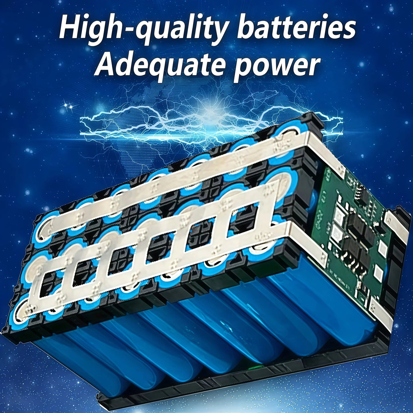 VIEDAKES Brand New 3S7P 12V 100Ah LiFePO4 18650 Battery Pack Power Bank Lightweight Design for Hiking Backpacking Trips