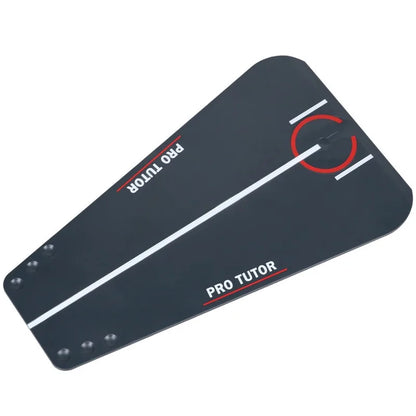 Golf Putting Tutor Trainer Golf Putting Training Aids Portable Multifunctional Indoor Practice Putter Guided Exercise Board
