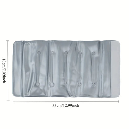 D5 Grey Insulated Wine Cooler Bag BBQ Reusable Quick Cooling PVC Tote Fits Most Bottles Keeps Wine Fresh for Picnic Party Travel