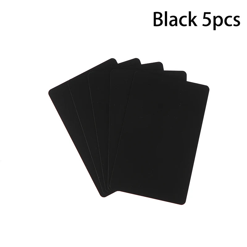NFC215 Black White Cards Rewritable NFC NT-AG215 PVC Cards Blank Easy Convenient Programmable NFC Business Card
