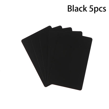 NFC215 Black White Cards Rewritable NFC NT-AG215 PVC Cards Blank Easy Convenient Programmable NFC Business Card