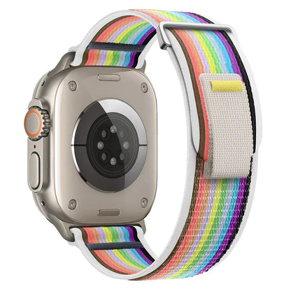 Trail Loop Strap For Apple Watch Ultra 3/2 49mm Series 11 10 9 8 7 46mm 45mm 41mm 42mm Sports Nylon Wristband iWatch 6 5 SE 44mm