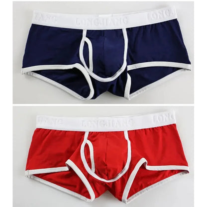 Mens Boxers Cotton Underwear Hot Male Underwear Breathable Underpants Men Sports Panties Shorts Comfortable Boxer