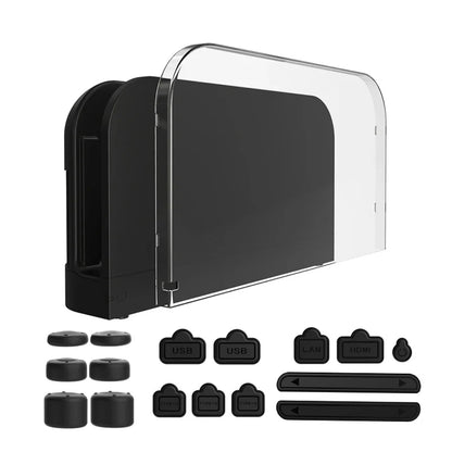 For Switch 2 Dock Protective Shell Anti-scratch Protective Cover Game Console Dust Cover for Switch 2 Console Accessories