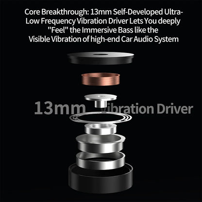 In Stock KZ Vibe X Low Frequency Vibration Earbuds HiFi IEM Deep Bass Headset Stereo Sound In-Ear Earphones for Music Gaming