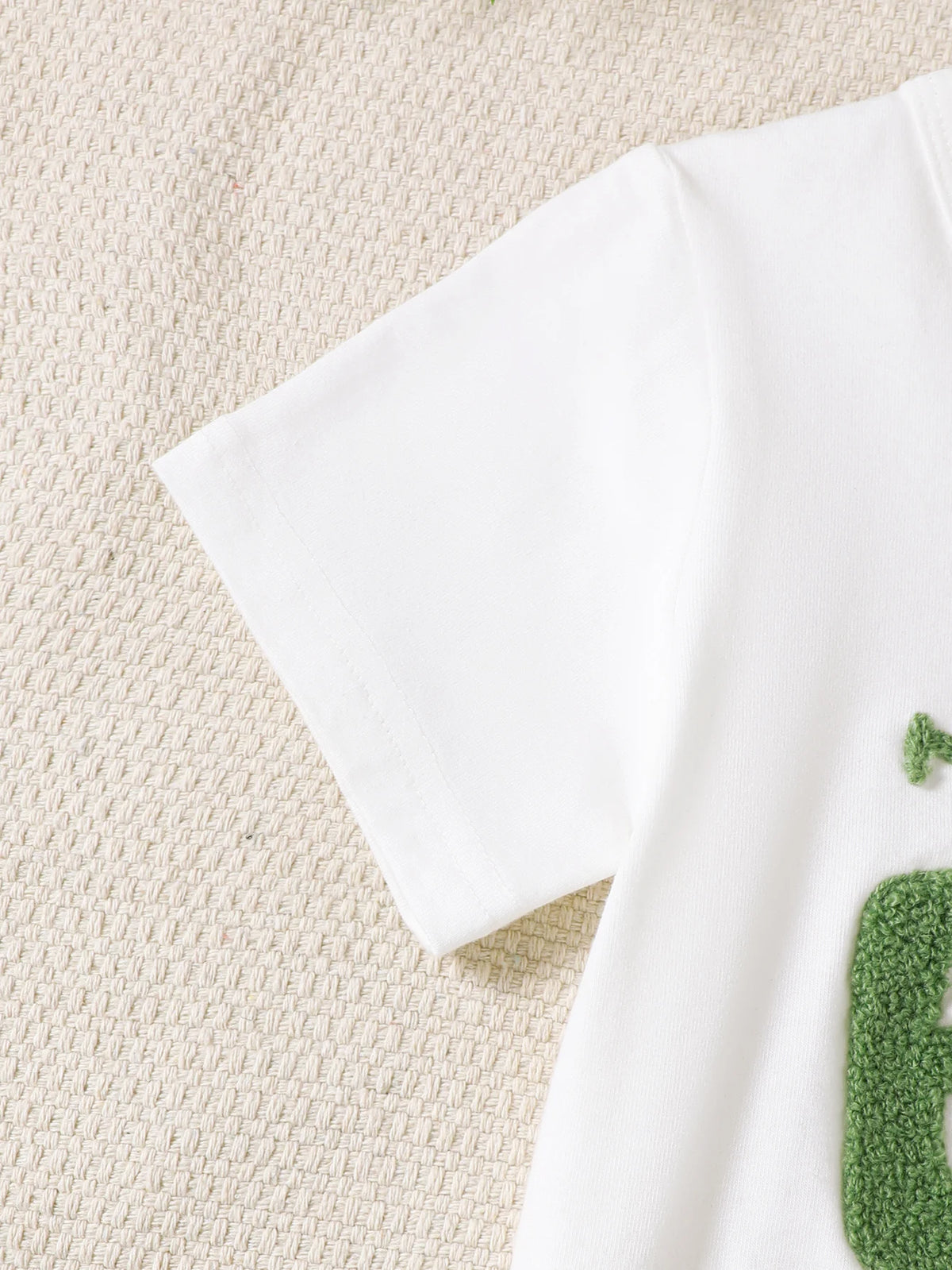 2pcs Baby Boy Set Mom's Boy Letter Pattern Short Sleeve+shorts Set