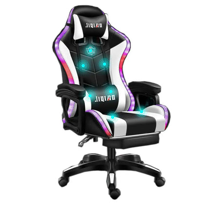 Comfortable Economic Office Home  Backrest Reclining Lift Computer Gamer Led Gaming Chair