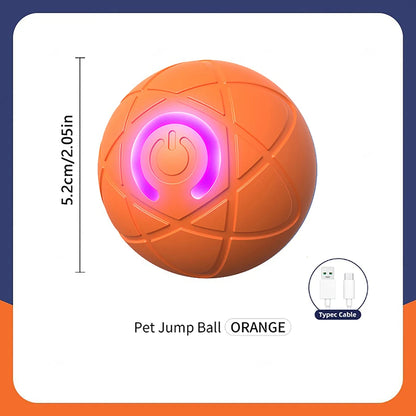 Pet Automatic Rolling Ball Toy Shaky Ball Toy for Dogs Auto Rolling Ball Toys for Puppy USB Rechargeable Interactive Dog Toys