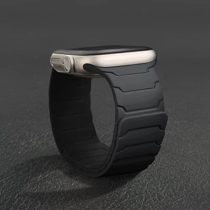 Silicone Magnetic Strap for Apple watch Bands 44mm 40mm 41mm 42mm 46mm 45mm 49mm correa iWatch Series 11 10 SE3 9 8 7 6 Ultra3 2