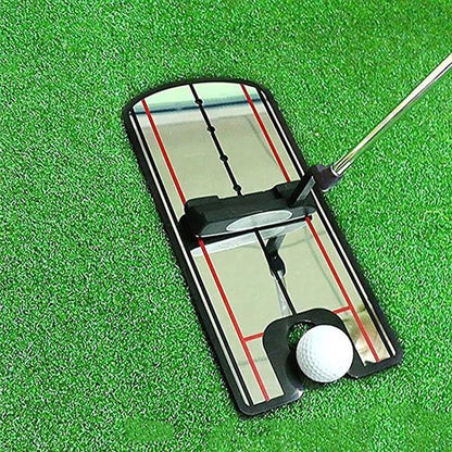 Hot Sale Golf Eye Line Practice Golf Swing Training Aids Putting Alignment Mirror Golf Practice Putter Mirror Golf Swing Trainer