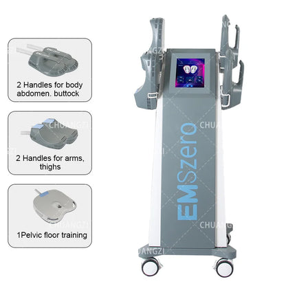 EMSZERO PRO 6500W NEO Slimming Machine EMS+EMT/RF Nova Body Sculpting EMS Pelvic Muscle Stimulator Salon