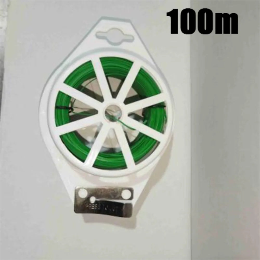 20/50/100m Garden Cable Ties Plant Climbing Lines Plant Twist Ties Power Wire Loop Tape Flower Plant Support Strap Tie
