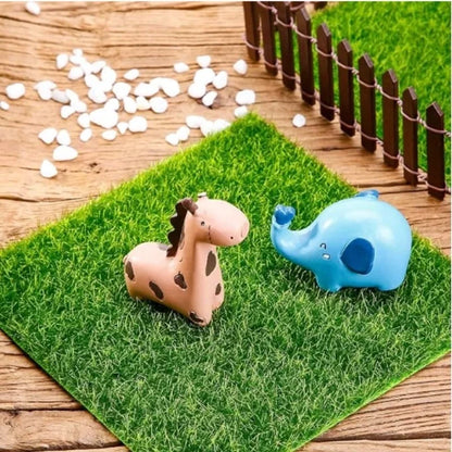 1PC Mini Artificial Lawn Grass Terrariums DIY Micro Landscape Decoration Fake Moss Bonsai Miniatures Garden Ornament