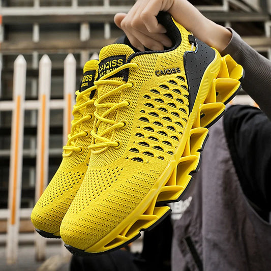 Casual Sneakers Mens Shock-absorb Running Shoes Lightweight Breathable Sports Shoes for Men 2026 New Trendy Gym Trainers for Man
