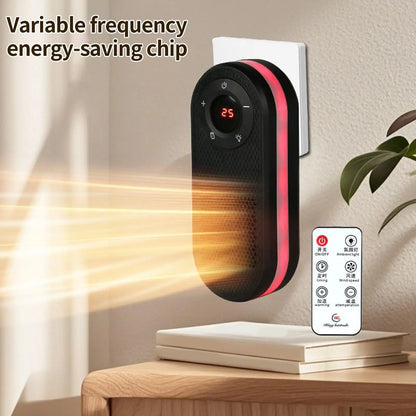 EU plug Small Quick Heater With Night Light Room Warmer Overheat Protection Household Bathroom Heater For Winter Indoor Home