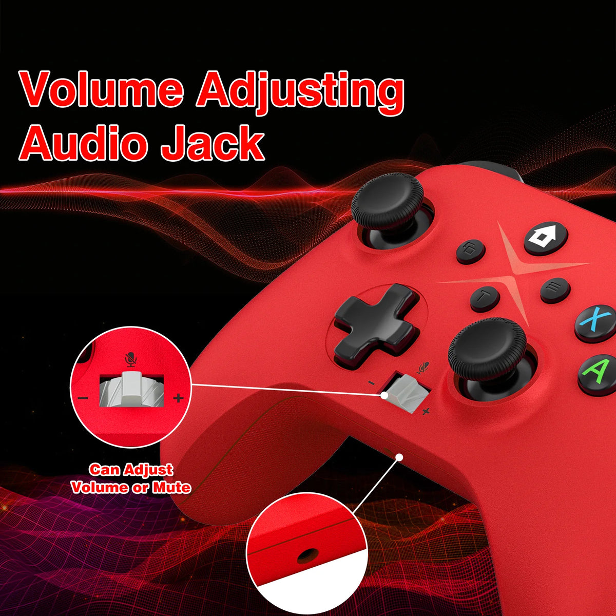 Game Controller For Xbox One Series X/S/PC Controle Xbox One Wireless Gamepad 6 Axis Gyro Dual Vibra Turbo Consoles Joystick